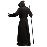 Halloween Grim Reaper Bodysuit Horror Death Cosplay Black Cloak Costume kid